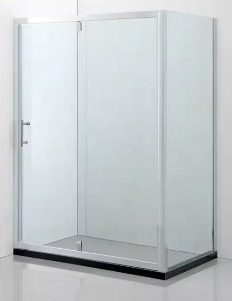 Simple Glass Bathroom